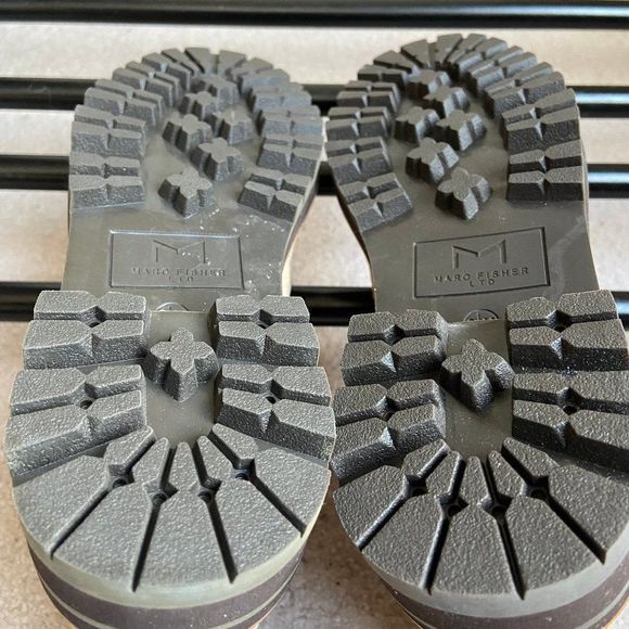 MARC FISHER Women Izzie 2 Leather Combat Hiking Boots - NEW NWOB - Picture 8 of 8